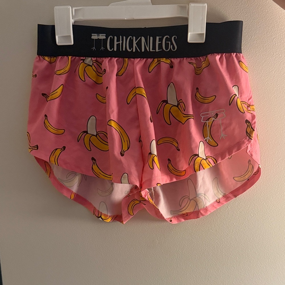 ChicknLegs Black Shorts with Fun Print
